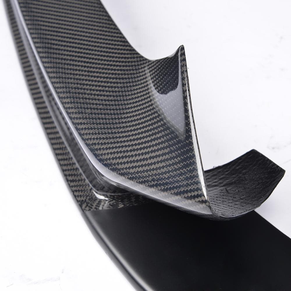 The BMW 2 Series F22 F23 M Performance/M Tech Style Carbon Fibre Front Lip Spoiler is made of High-quality material 2*2 3K Twill Carbon Fibre With FRP is very Lightweight and a nice fit. This spoiler can Give your car a unique luxury look. This is a Multi-layer protected export carton, shockproof and shockproof. Its precision 3D Scanned moulds for great fitment.