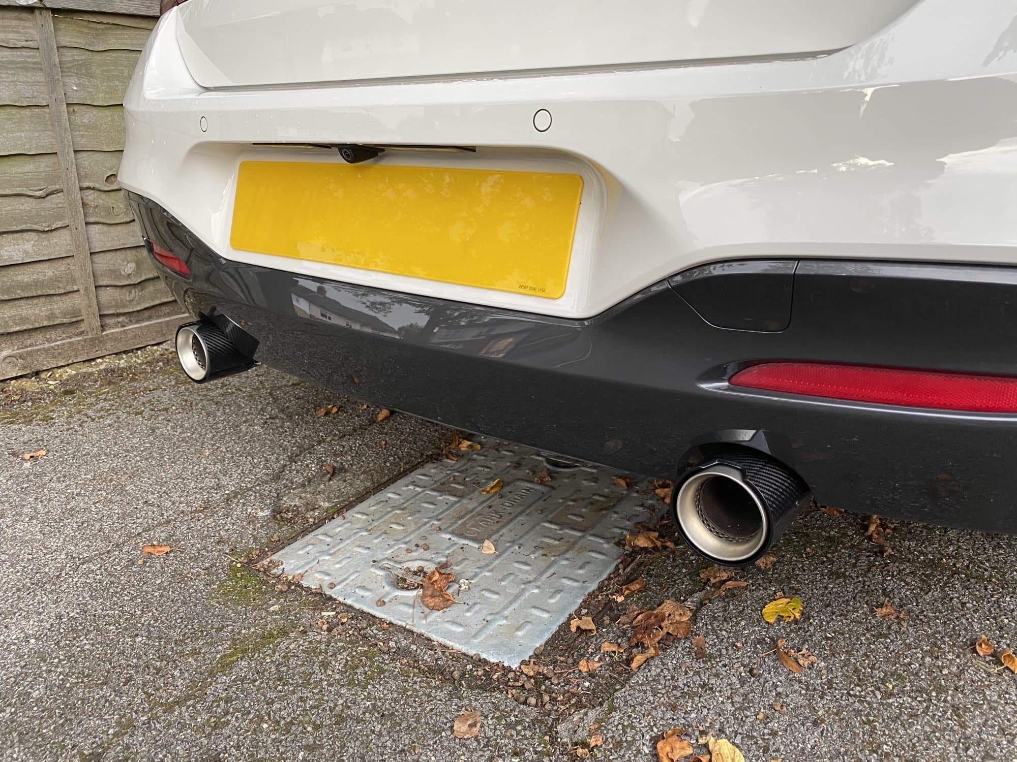 BMW 1 Series F20/F21 M135I/M140I M Performance Style Carbon Fibre Exhaust Tips