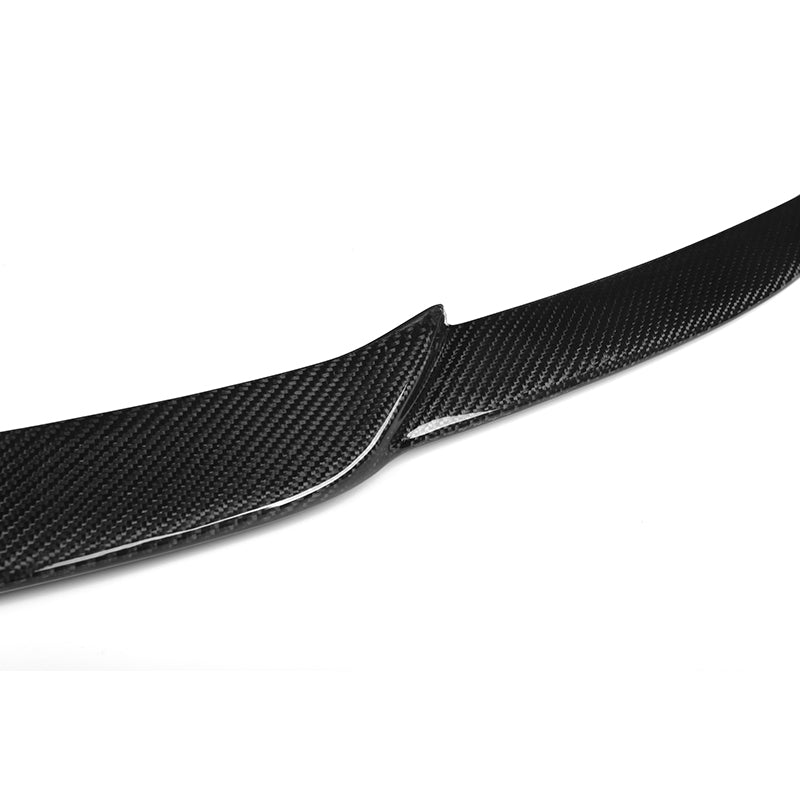 Mercedes E-Class/E43 Coupe (W238/C238) Renntech V2 Inspired Carbon Fibre Rear Spoiler - Manufactured in the Renntech styling for the C238 E-Class Coupe Models from 2017-2020 This product is manufactured from 2*2 Carbon Fibre Weave with FRP, producing a robust and durable product with minimal flex for maximum downforce on the road. This product adds a layer of texture to the rear of the E Class Coupe models by making the rear end more aggressive.