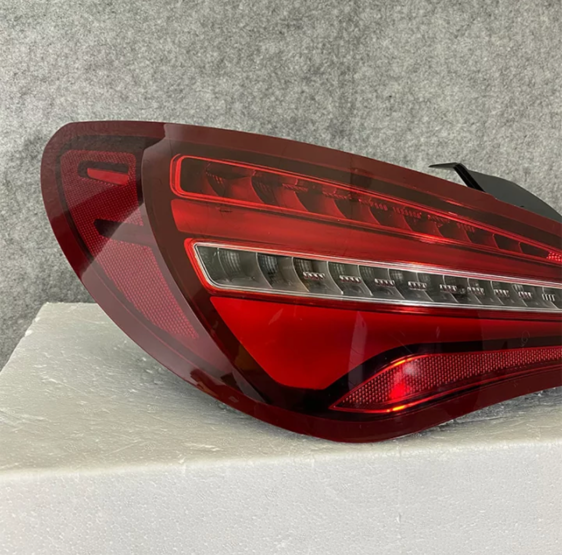  Mercedes Benz CLA Class/ CLA45 Updated LED Plug and Play Rear Taillight Units - Manufactured using high-quality ABS Plastic with LED Technology to produce a streamlined and up to date look for your CLA Model. This product fits the W117 CLA Models between 2014-2018. 