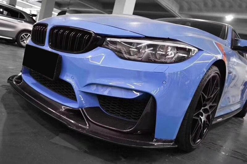 BMW M3/M4 (F80/F82/F83) R Style Carbon Fibre Front Lip Spoiler