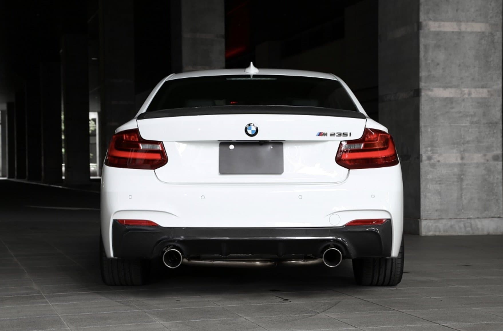 Carbon Fibre Performance Rear Diffuser for BMW M235i & M240i (2014