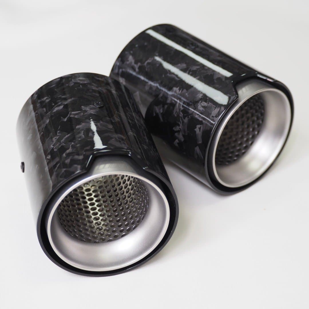 BMW M6 (F06/F12/F13) Forged Carbon OEM M Performance Style Exhaust Tips