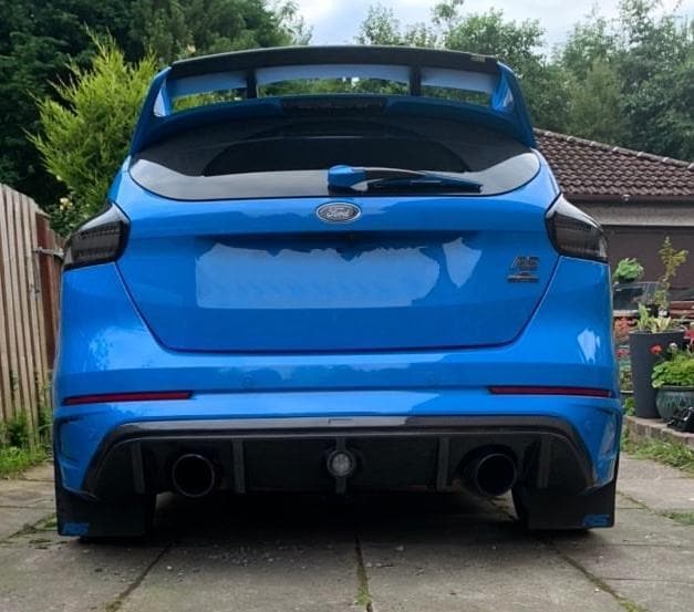 The Ford Focus RS MK3 (2016 - 2018) Carbon Fibre Rear Diffuser - Manufactured from 2*2 Carbon Fibre Weave and handcrafted by our expert carbon fibre manufacturers, adds even more aggression to the already stunning Focus RS.