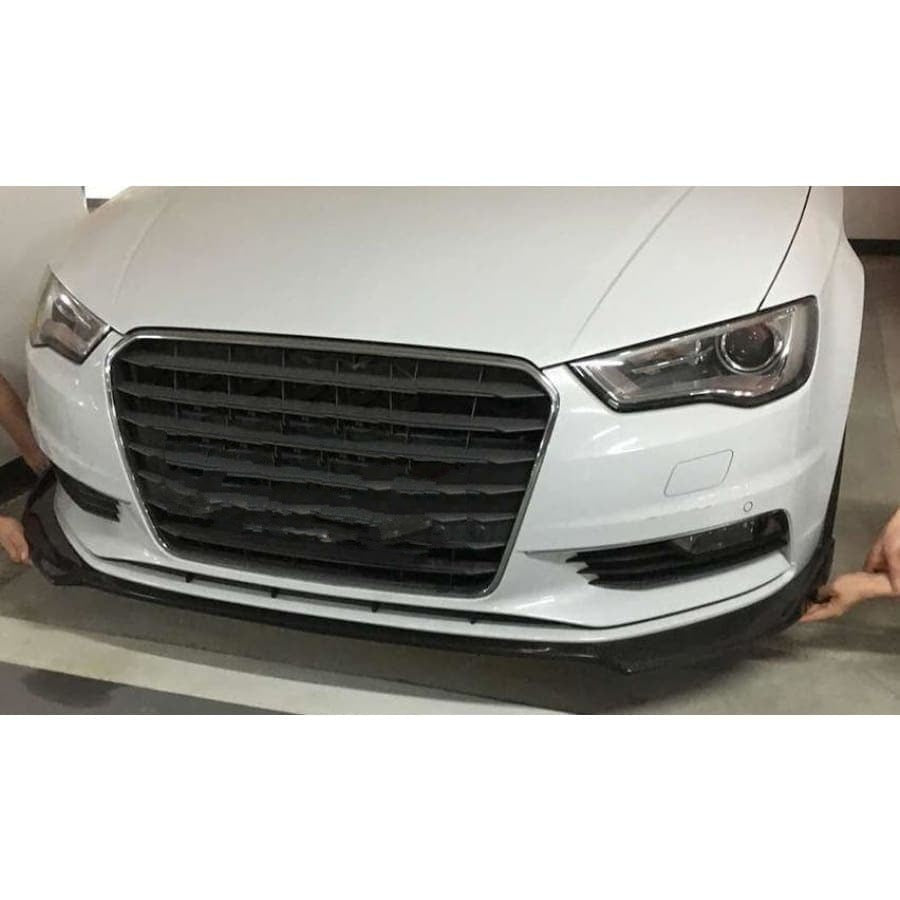 Audi A3 (8V) Saloon Pre-Facelift Carbon Fibre Front Lip Spoiler