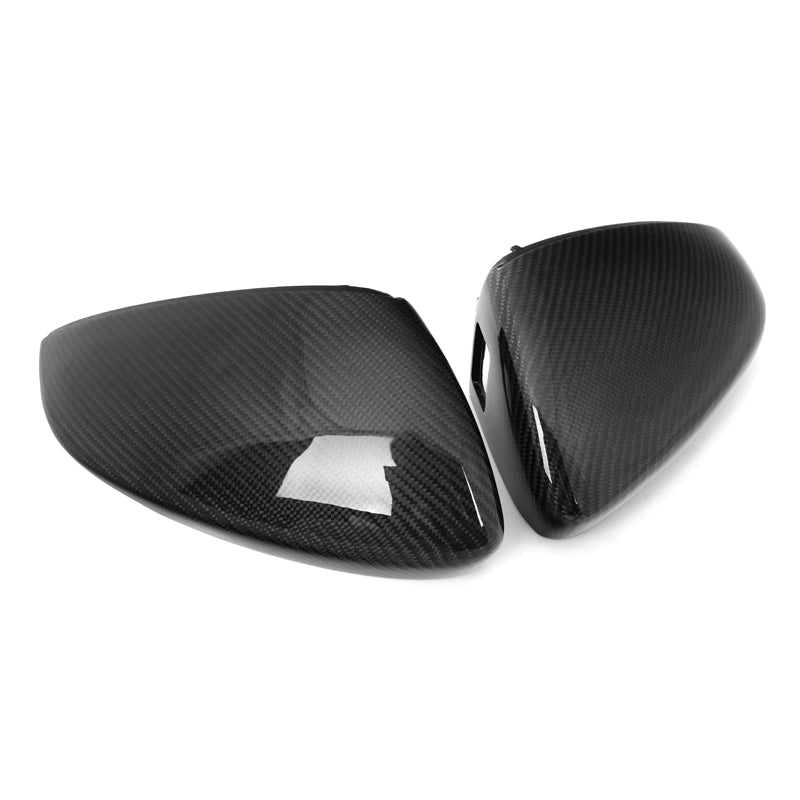  Audi A3/S3/RS3 (8Y) Carbon Fibre Replacement Mirror Covers - For the all-new Audi A3 S3 and RS3 Saloon Models our carbon fibre mirror cover replacements are a direct fix for your original mirror covers, adding a touch of carbon class to your A3 S3 RS3 model with these mirror covers is a must. 
