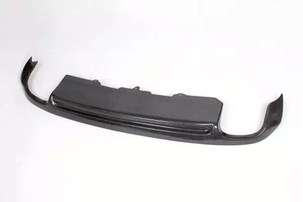 Audi A5 Non-S Line Coupe OEM Style Carbon Fibre Quad Pipe Rear Diffuser - Manufactured from 2*2 Carbon Fibre Weave with FRP to give a durable and lasting carbon fibre diffuser for the Non-S Line B8 Audi A5 Models. Only for the Non-S Line (Standard) A5 Models. For Quad Exhaust Conversion.