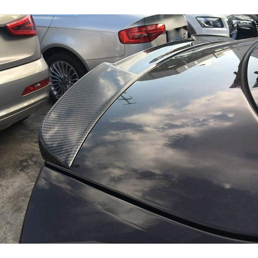 Audi A5/S5 B8.5 S Line Ducktail Carbon Fibre Rear Lip Spoiler for the Audi S5 A5 S Line Sportback 4 Door Models only. This product is manufactured from 2*2 Carbon Fibre weave and is designed to sit perfectly on the rear trunk of the Audi S5 A5 S Line Sportback models. 