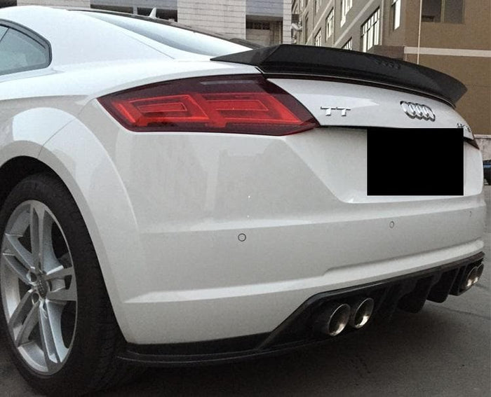 Carbon Fiber Rear Diffuser for Audi TT TTS TTRS 8S 2014-2023