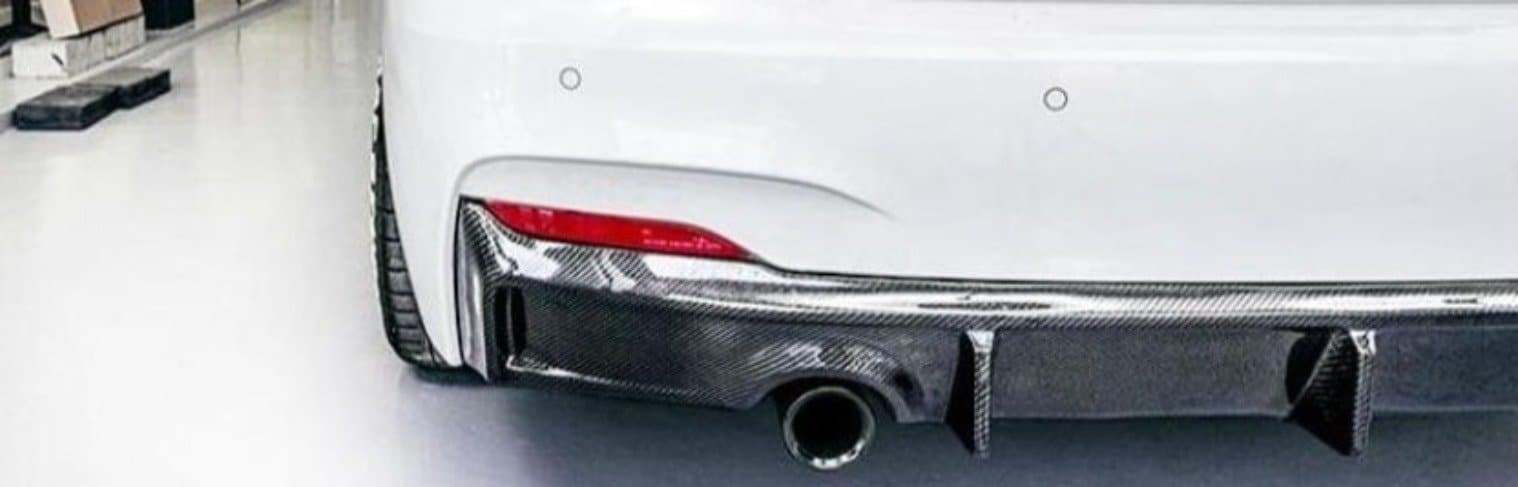 BMW 2 Series (F22/F23) Future Design Carbon Fibre Rear Diffuser - Future Design Rear Diffuser