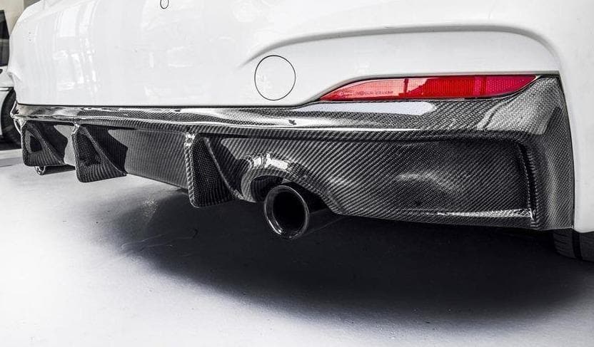 BMW 2 Series (F22/F23) Future Design Carbon Fibre Rear Diffuser - Future Design Rear Diffuser