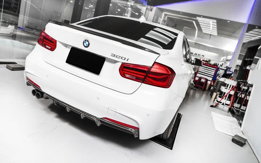 BMW 3 Series (F30/F31) M Performance Style Carbon Fibre Rear Diffuser