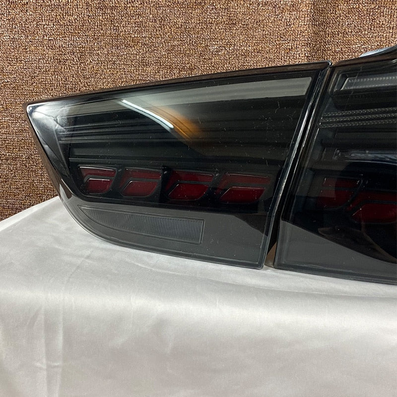 NEW GENUINE BMW F34 GT FACELIFT LCI REAR TAIL LIGHT GUTTER COVER PAIR LEFT  RIGHT