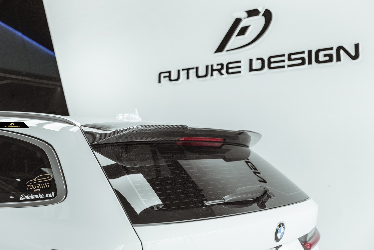 BMW 3 Series (G21) Future Design GT Carbon Fibre Rear Roof Spoiler