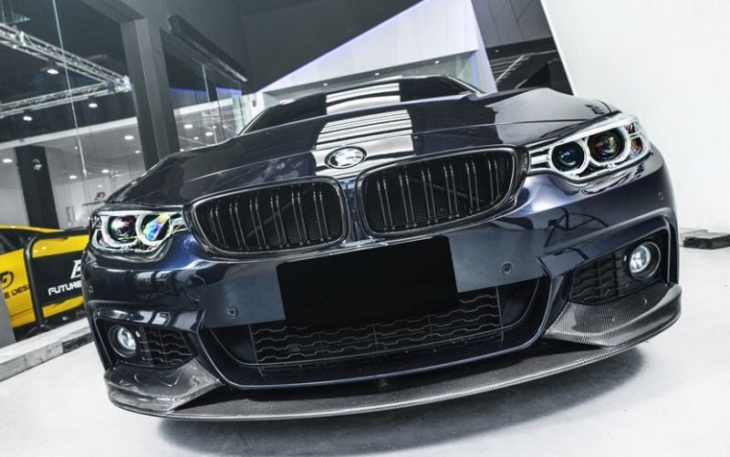 BMW 4 Series (F32/F33/F36) M Style Gloss Black Front Grille