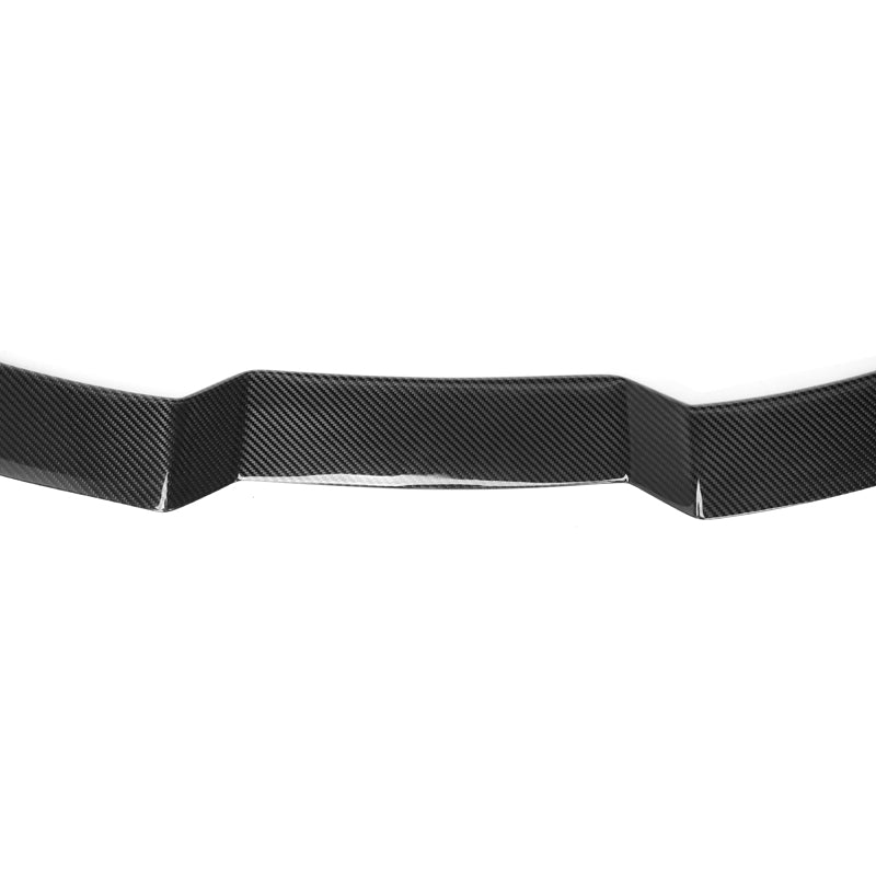 BMW G20 3 Series G80 M3 Vorsteiner VRS Aero Programme Style Carbon Fibre Rear Trunk Spoiler - Manufactured from high-quality 2*2 3K Twill Carbon Fibre. Inspired by the VRS Aero Programme for the G80 M3 and G82 M4 Models made to fit perfectly to the new G20 3 Series Saloon and the G80 M3 Saloon Models. This product has a unique design with its unique aero design, which dips in the centre. 