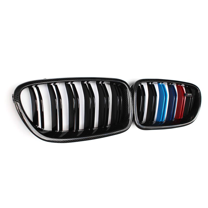 BMW 5 Series (F10/F11) M Performance Style Carbon Fibre Front Grille - Twenty Two Tuning Front Grille