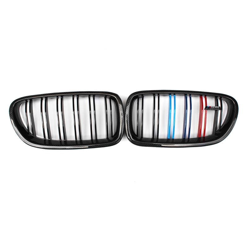 BMW 5 Series (F10/F11) M Performance Style Carbon Fibre Front Grille - Twenty Two Tuning Front Grille