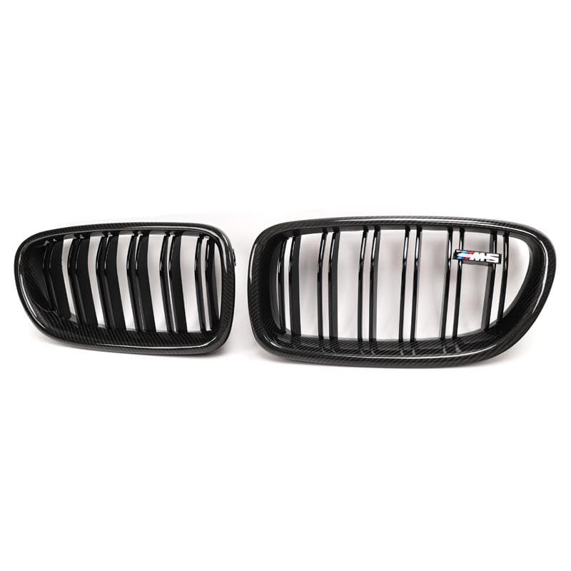 BMW 5 Series (F10/F11) M Performance Style Carbon Fibre Front Grille - Twenty Two Tuning Front Grille