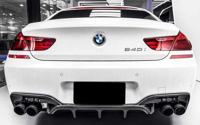 BMW 6 Series F06/F12/F13 M6 M Performance Style Carbon Fibre Rear Diffuser