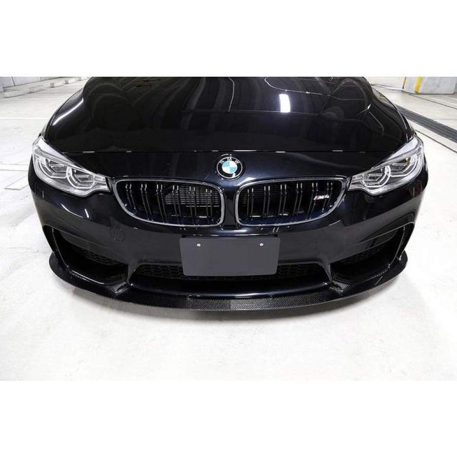 BMW F80 M3 F82 F83 M4 3D Design Style Carbon Fibre Front Lip Spoiler Kit (2012 - 2018) - FRONT BUMPER