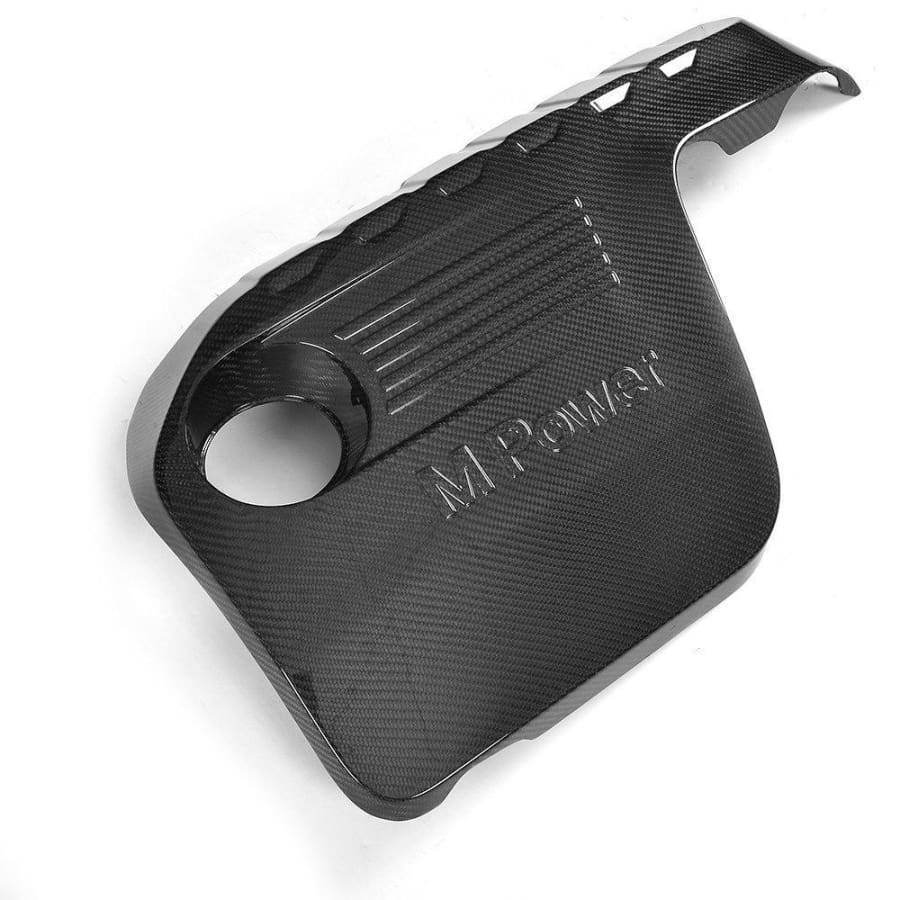 BMW M2C/M3/M4 F87/F80/F82/F83 100% Carbon Fibre Replacement Engine Cover - Bringing Style to every part of your BMW Maybe a perfectionists outlook and we share that outlook with you with our very own Replacement Carbon Fibre M Performance Engine Cover that is a stunning piece of engineering and workmanship-11122413815