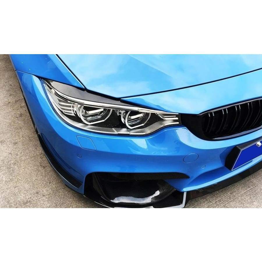 BMW F80 F82 F83 M3 M4 Carbon Fibre Headlight Covers (2013 - 2018)