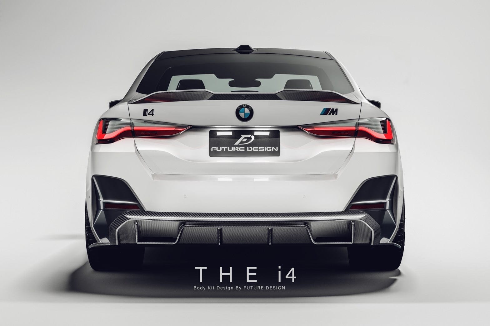 BMW I4 (G26) Future Design Carbon Fibre Rear Diffuser