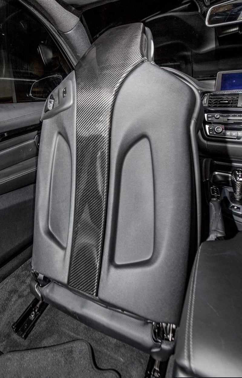 BMW M2 (F87) M Performance Style Carbon Fibre Seat Back Covers