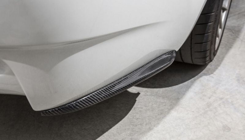 Canards de pare-chocs arrière en fibre de carbone style RIA BMW M3 (E92/E93)
