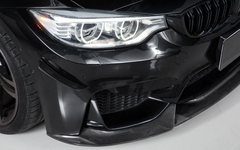 The VARIS Style Carbon Front Lip Spoiler - A Powerful example of perfection and Racing ingenuity combined with flawless carbon fibre finishing hand-finished by carbon fibre experts at our factory. This part is designed to increase downforce while also creating a more dominant stance when standing or parked. 
