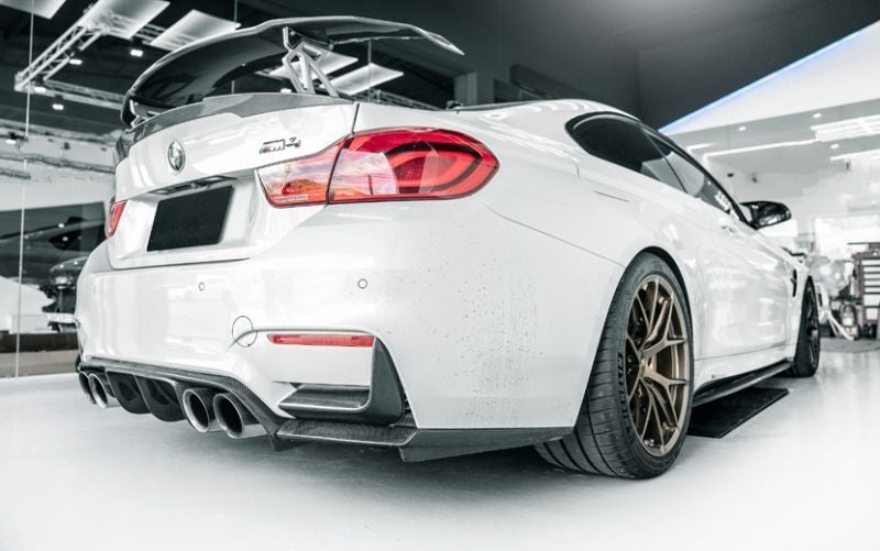 Bmw m4 rear deals bumper