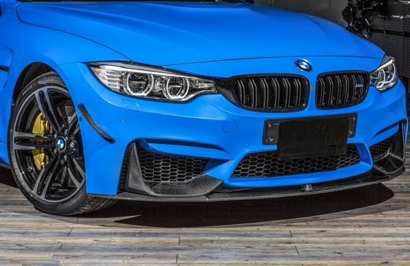 BMW M3/M4 (F80/F82/F83) M Style Carbon Fibre Front Bumper Canards