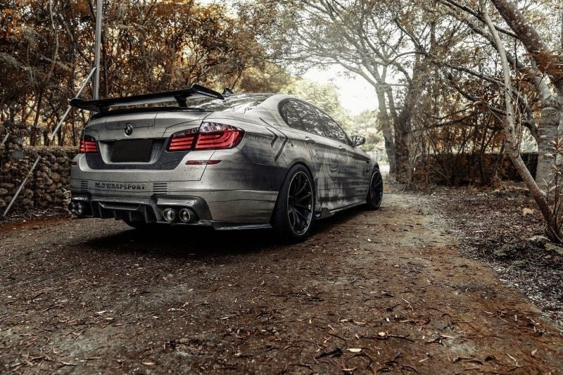 BMW M5 (F10) M Performance GT Style Carbon Fibre Rear Trunk Spoiler