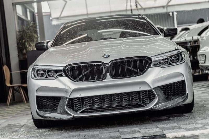 BMW M5 (F90) M Performance Style Carbon Fibre Front Splitters – Twenty ...