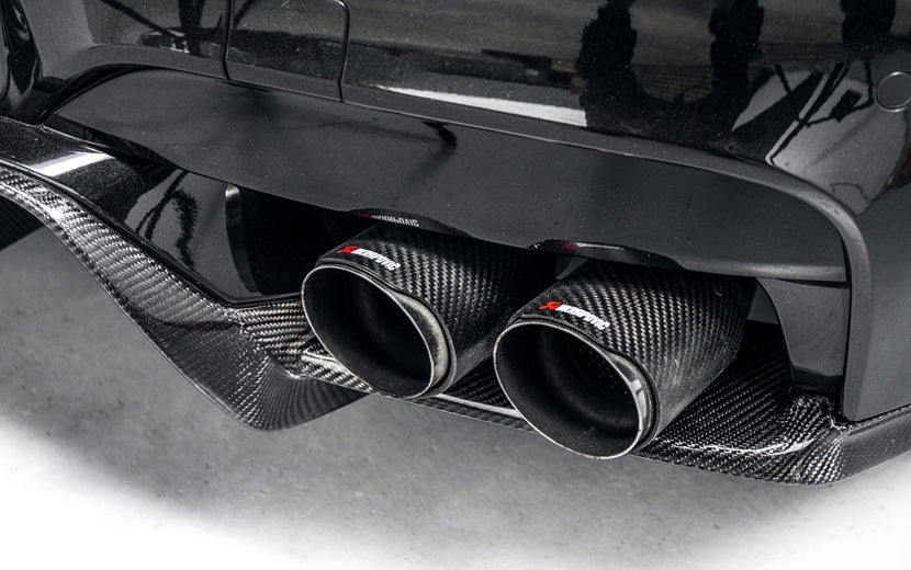 BMW M6 V Style Carbon Fibre Rear Bumper Diffuser for the F06/F12/F13 M6 Models - Inspired by the Vorstiener styling to create a functional and stunning diffuser that sits along the bottom of the original bumper and has large fins to create a better diffusion of the air circulating out from under your M6 as you drive. Manufactured from Carbon fibre and FRP to create a strong and durable product that will last the lifetime of your M6 when looked after. 