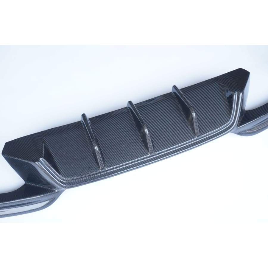 BMW M6 F06/F12/F13 DTM Carbon Fibre Rear Diffuser - For the Discerning M6 Owner that's looking to move away from the run of the mill carbon diffusers but still wants to maintain class without too much aggression as the M6 already has this in bundles. The DTM Carbon Fibre Diffuser is just for you. Manufactured from Real Carbon Fibre with FRP for a strong and durable diffuser that you can fit and forget about until your behind your own car!
