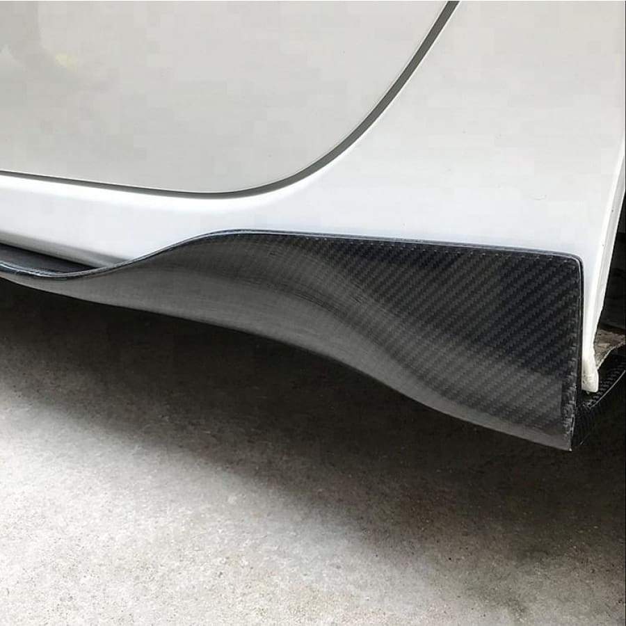 universal-carbon-fibre-side-skirt.jpgUniversal Carbon Fibre Side Skirts - Manufactured from 2*2 Carbon Fibre weave with FRP to produce a robust and durable side skirt that will stand up to even the worst scapes. This product is universal in length. We will cut the side skirts to the length that you specify so that you'll have the perfect length side skirts for your Model to make the fitting process as easy as possible. 