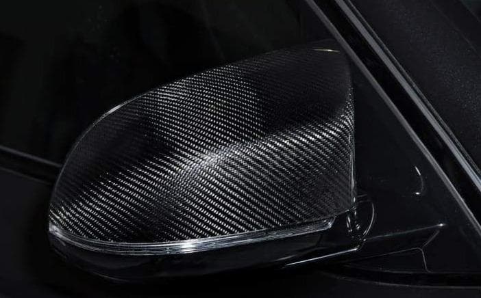 BMW F15/F16 X5/X6 M style Replacement Carbon Fibre Mirror Covers - Manufactured from ABS Plastic and Carbon fibre to give the M Look on your X5/X6 Model. This product is a solid base so there is no additional wind noise once installed and you can be sure with our UV Resistant coating this product will last for years to come. 