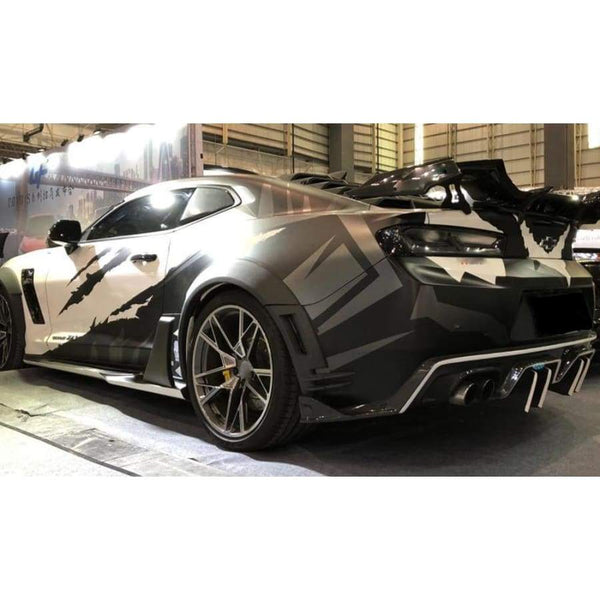 Chevrolet Camaro 6th Gen. Carbon Fibre Wheel Arch Trims Twenty Two Tuning