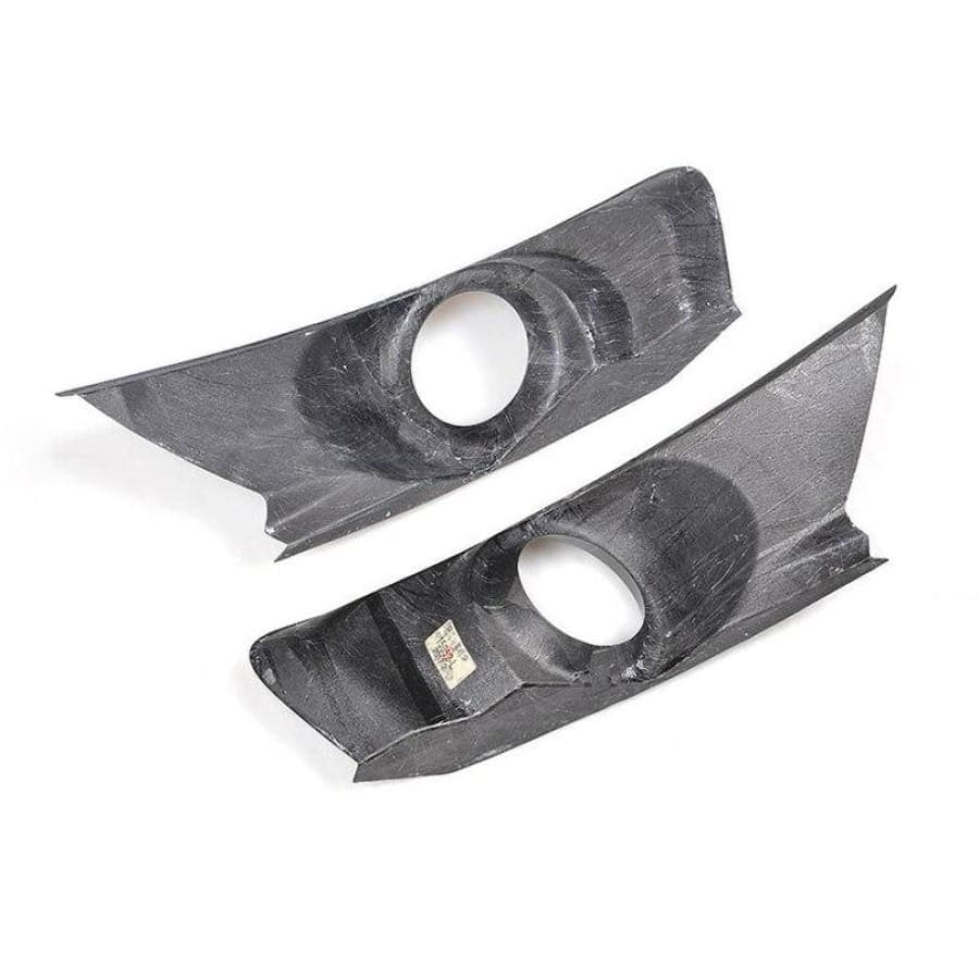Ford Mustang Carbon Fibre Front Fog Light Overlay Trims - Manufactured from 2*2 Carbon fibre weave to be a perfect fit over your existing fog light trims which are textured plastic. This product enhances the overall look of your Ford Mustang. 