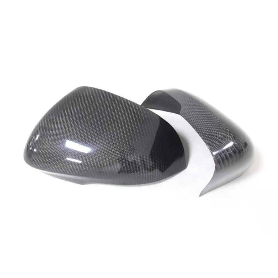 Jaguar Carbon Fibre Rear View Mirror Covers For the Jaguar XE/XK/XKR/XF/XFR/XFR-S/XJ/XJL/XJR Models. This product is a stunning addition to any Jaguars looks with the 2*2 Carbon Fibre Weave that we use, this product accents the stunning features of the Jaguar Models. 