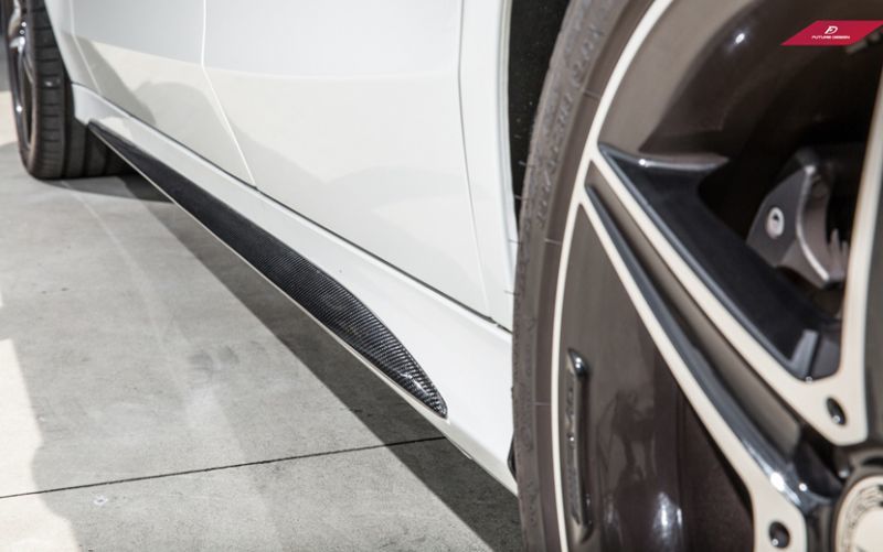 Mercedes Benz C-Class/C43/C63 (W205/S205/C205) Future Design Carbon Fibre Side Skirts