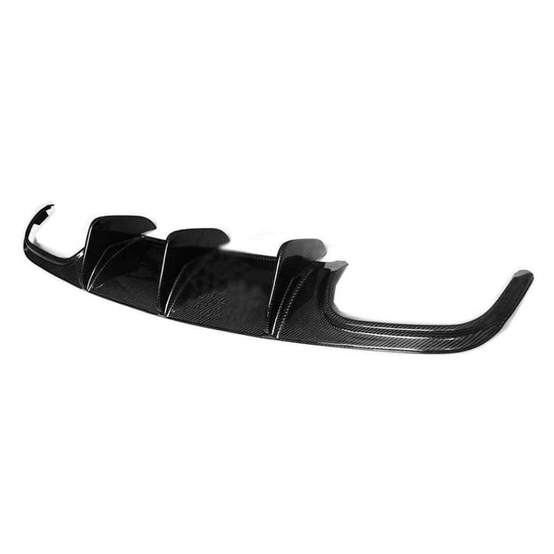 Pre-Facelift Big Fin Style Carbon Fiber Rear Diffuser for Mercedes C63 ...