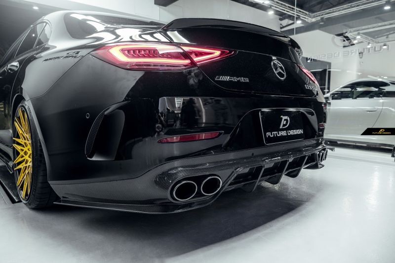 Mercedes Benz Classe CLS/CLS53 (W257/C257) Diffuseur arrière en fibre de carbone Future Design
