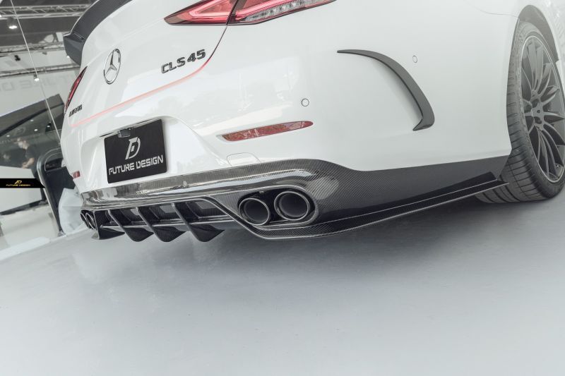 Mercedes Benz CLS-Class/CLS53 (W257/C257) Future Design Carbon Fibre Rear Diffuser