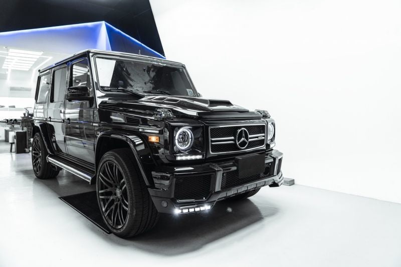 Mercedes Benz: G Class W463A: Forged Carbon Fiber Front Hood: OEM  Replacement Bonnet with Glass Window: Fits all 2019+ G Wagon, AMG G63 &  G500 W464 - DMC