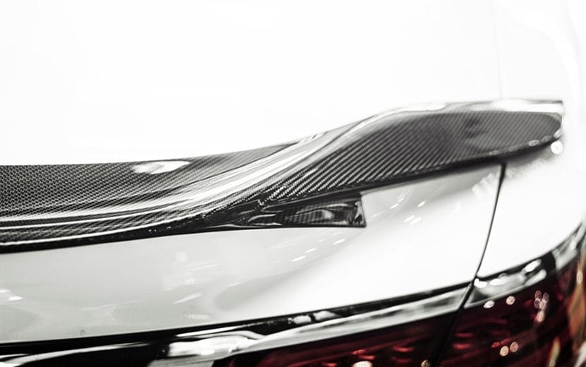 Mercedes Benz S-Class/S63/S65 (C217) Renntech Style Carbon Fibre Rear Spoiler - Twenty Two Tuning Rear Spoiler