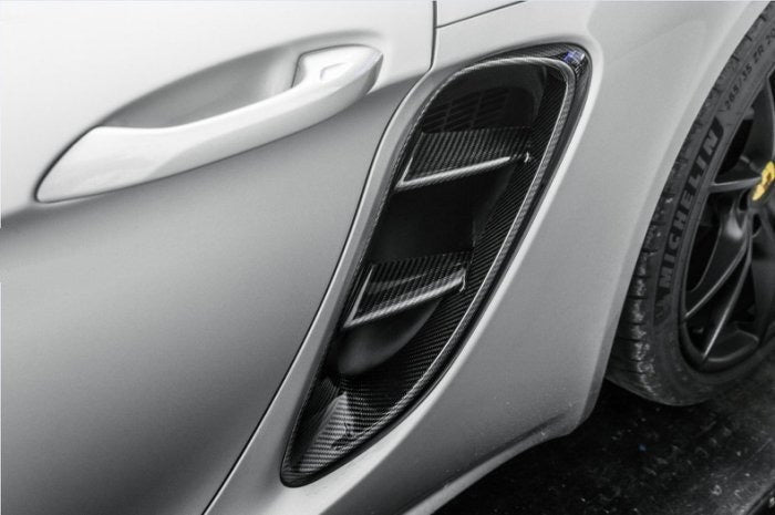 Porsche Cayman/Boxter (718) Carbon Fibre Intake Vent Trims