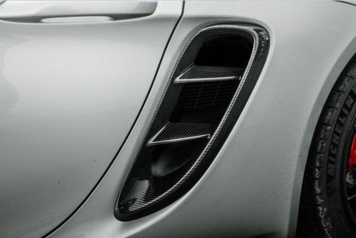 Porsche Cayman/Boxter (718) Carbon Fibre Intake Vent Trims